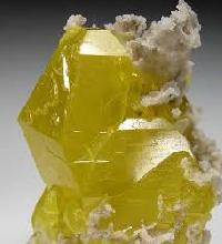 bright yellow sulphur