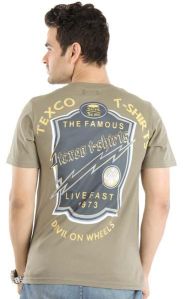 Mens Full Back Printed T-Shirt