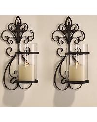 wall hanging candle holder