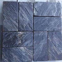 Sagar Black Sandstone Cobbles