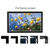 Fixed Frame Projection Screen