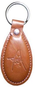 Leather Keychain 05