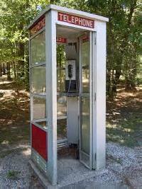 telephone booths