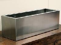 stainless steel planter box