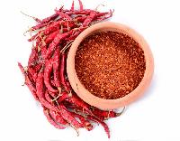 red dry chilli powder]