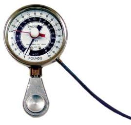 Pinch Gauge Hydraulic 50 lb Dial Gauge and Analogue