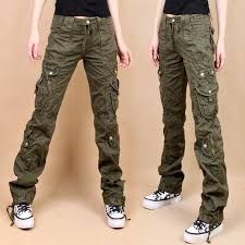 Ladies Cargo Pants