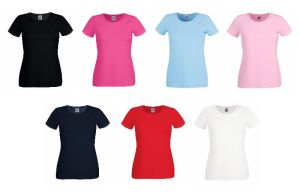 Ladies Round Neck T-shirts