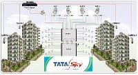 Tata Sky Corman Single Dish For Building
