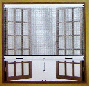 ROLLER INSECT SCREEN WINDOWS