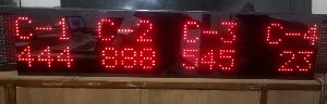 Large 3 Digit Wireless Token Number Display