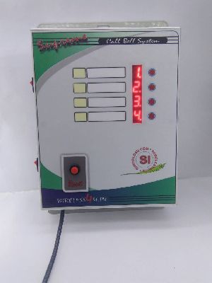 Wireless Call Bell System 4 User Digital Display Panel