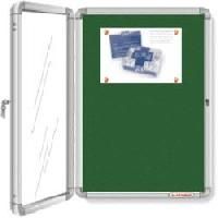 acrylic door covered notice boards