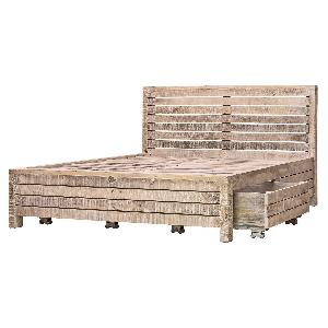 Mango Wood Lyme Storage Bed (RHP-BED-006)