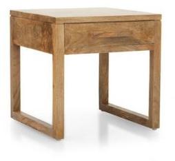 Mango Wood Natural Bedside Table (RHP-BEDSIDE-004)