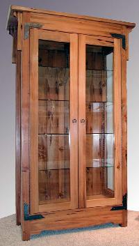 wooden display cabinets