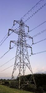 electric line towers