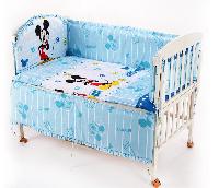mickey baby cot