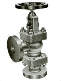 angle globe feed check valves