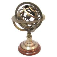 Antique Brass Armillary Sphere