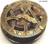 Brass Gilbert Sundial Compass