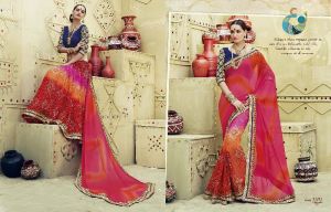 Bandhej Designer Sarees-3202