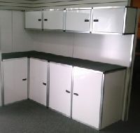 aluminum cabinets