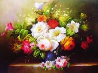flowers oil paintings