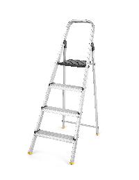 Bonita 4 Step Ladder Securestep (Black Colour)