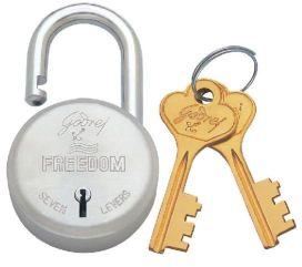 Godrej Freedom Lock 6 Levers with 2 keys