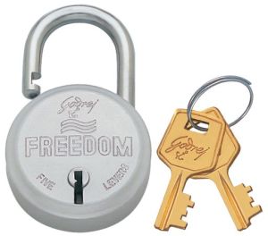 Godrej Freedom Lock 7 Levers with 2 Keys