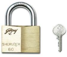 Godrej Sherlock 60MM with 3 Keys