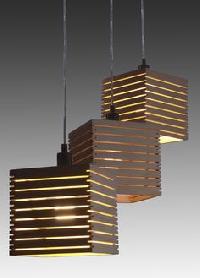Wooden Hanging Lamps