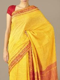 cotton khadi saree