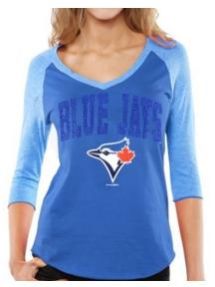 Ladies Raglan V Neck T-Shirts