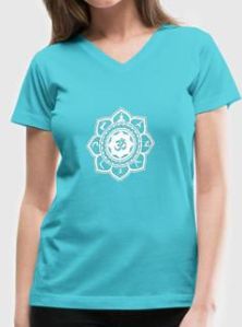 Ladies V Neck Yoga T-Shirts