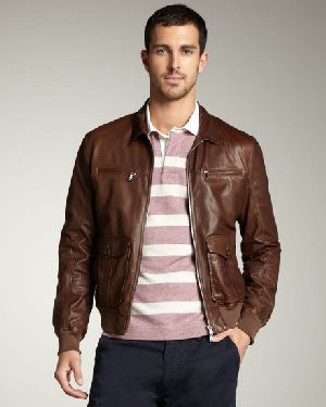 Bomber pure leather jackets