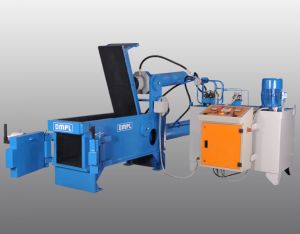 Double Compression Metal Scrape Baling Press