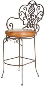 wrought iron stools