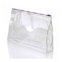 transparent plastic pvc pouche