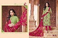 Designer Chanderi Cotton Suit