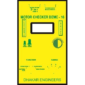 ELECTRONIC DIGITAL MOTOR CHECKER