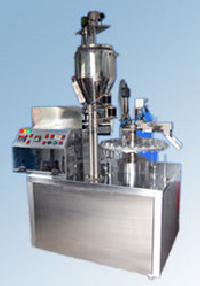 semi automatic aluminium tube filling machine
