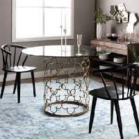 metal dining table