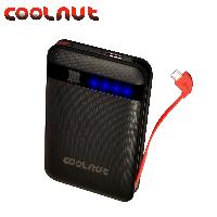 Mobile Power Banks Portable Charger COOLNUT External Battery 12500mAh For Smartphones