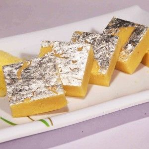 Kaju Kesar Burfi