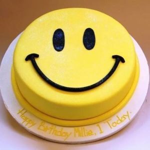 Smiley Face Cake