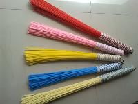 plastic brooms wire