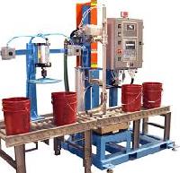 Hydraulic grease filling machine