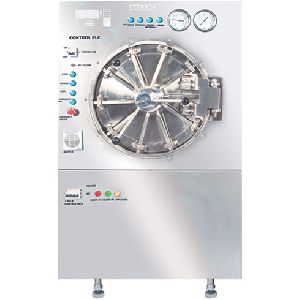 Horizontal cylindrical High Pressure Steam Sterlizer Fully Automatic
